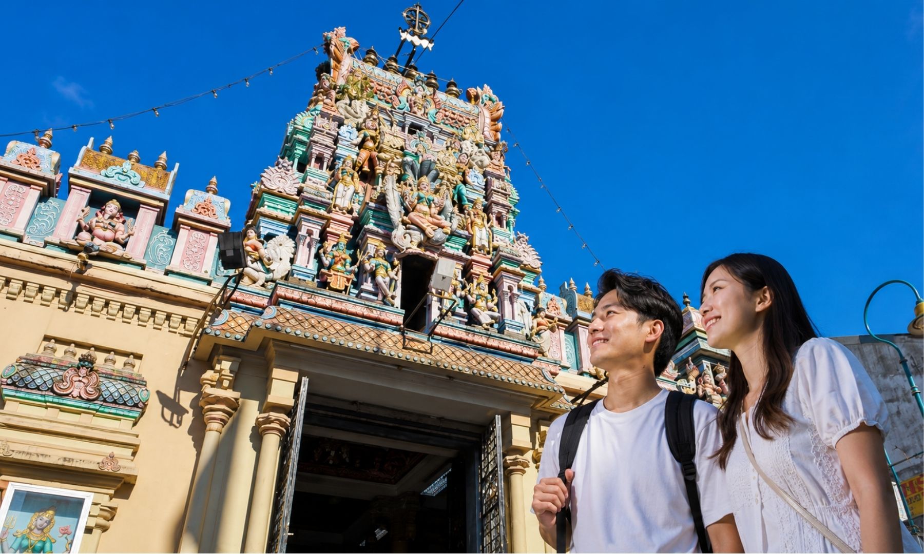 スリマハマリアマン寺院（ヒンドゥー寺院）